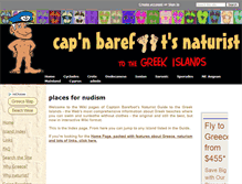 Tablet Screenshot of capnbarefoot.info